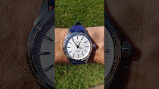 StrapsCo Ball watch on StrapsCo blue suede [upl. by Adnopoz]