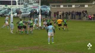 Irish Rugby TV Ballynahinch v Garryowen Highlights [upl. by Ivory]