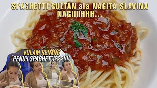 SPAGHETTI BOLOGNESE ala NAGITA SLAVINA Rans Entertainment ENAK NAGIH [upl. by Faina]