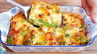 Just a few ingredients A new way to cook broccoli for breakfast Easy and delicious recipe [upl. by Rratsal]