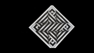 Tutorial for Creating Optical Illusions  Op Art  Anamorphic Illusions  and Geometric Drawings [upl. by Kelwin]