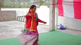 Dance performance on Shubhaarambh  kumauni song tero lehenga [upl. by Ennahs]