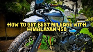 How to get best mileage with Himalayan 450 [upl. by Radnaskela]