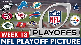 NFL Playoff Picture NFC amp AFC Clinching Scenarios NFL Week 18 Schedule Wild Card Race amp Standings [upl. by Elke614]