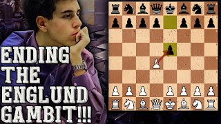 Ending the Englund Gambit  Busting Unsound Openings with GM Naroditsky [upl. by Bat]