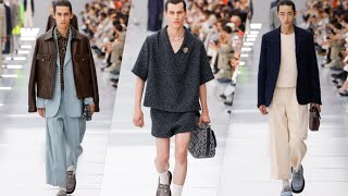 Dior Mens SpringSummer 2024 Fashion ShowRunway [upl. by Froma]