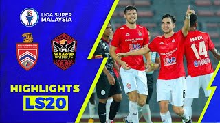 Kuala Lumpur City FC 50 Sarawak United FC  Liga Super 2022 Highlights [upl. by Nosduj750]