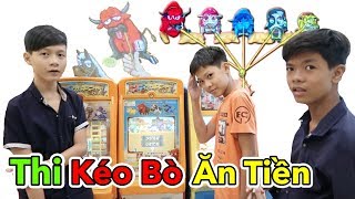 Lâm Vlog  Thử Thách Kéo Bò Ăn Tiền  Kéo Bò Siêu Thị AEON Nhật Bản  Trò Chơi Game Kéo Bò [upl. by Pass706]