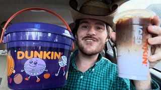 Dunkin Potion Macchiato and Halloween Munchkins Bucket Review [upl. by Gnod]