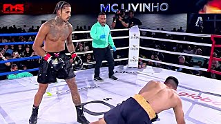 NOCAUTE MC LIVINHO vs FE ALVES [upl. by Osric]