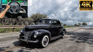 Ford Deluxe Coupe 1940  Forza Horizon 5  PXN V9 Steering Wheel Gameplay [upl. by Herodias]