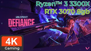 Ryzen 3 3300X  RTX 3070 8GB  Mainboard X570  RAM 32GB 3600MHz  4K Gaming [upl. by Amedeo]