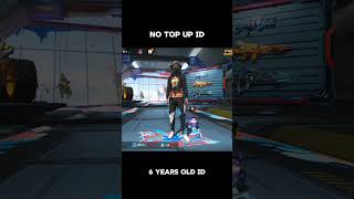 Old id  no top up id now complete years  ❣️ freefire shorts [upl. by Statis]