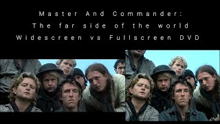 Surgery scene  Master And Commander The Far Side of the world  Widescreen vs Fullscreen dvd [upl. by Nefen]