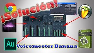 Grabar FL STUDIO PRO TOOLS EN CAMTASIA voicemeeter banana [upl. by Nyra]