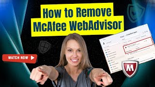 How to Remove McAfee WebAdvisor  Antivirus Tales [upl. by Eiclud291]