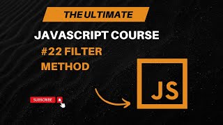 Filter method in Javascript  Javascript Tutorial [upl. by Naelcm]