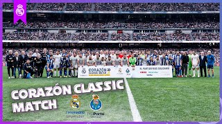 HIGHLIGHTS  Real Madrid Legends 01 FC Porto Vintage  Corazón Classic Match [upl. by Enineg]