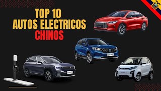 TOP 10 AUTOS ELECTRICOS CHINOS  ECUADOR 2022 [upl. by Llahsram652]