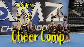 Level 3 Jamz Cheer Comp and Setting Up Christmas Tradition  The LeRoys [upl. by Assert151]