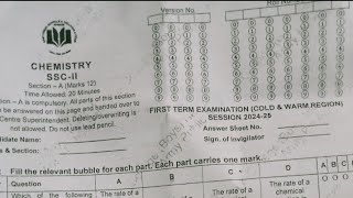 APS Chemistry Class 10th Term Exam paper 2024 aps APSACS TERM EXAM PAPERS [upl. by Darrow844]