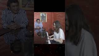 MAIA ESTIANTY quotTERSANJUNGquot NYANYI BARENG RAJA DGN MAIN PIANO shortsvideo bisikanrhoma rhomairama [upl. by Dallman385]