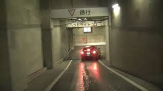 大丸札幌地下駐車場：入口（土日祝日入場） 札幌市 360p 車載動画 2011 [upl. by Shwalb]