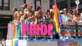 2017 Pride Parade in NYC Highlights [upl. by Naniac]