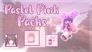 Pastel Pink Bedwars Texturepacks  Solo Bedwars Commentary [upl. by Sanfred199]