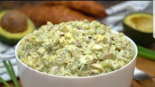 Salade Iryoshye Yavoka Namagi  Quick And Easy Avocado Egg Salad Recipe  The Sunset [upl. by Senalda]