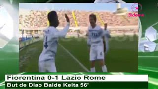 but de Keita Balde Diao  Fiorentina 01 Lazio  13 05 2017 [upl. by Ranilopa]