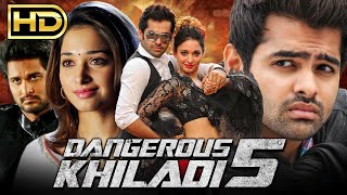 Dangerous Khiladi 5 HD  Ram Pothineni amp Tamannaah Bhatia Romantic Hindi Dubbed Full Movie [upl. by Bloomer]