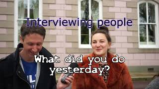 Jinterviewe des ANGLAIS dans la rue  what did you do yesterday [upl. by Achilles]