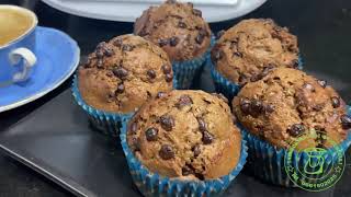 Muffins au chocolat au thermomix مافن بالشكلاط في الترمومكس [upl. by Seilenna]