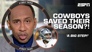 This went a LONG WAY  Stephen A say Cowboys took BIG STEP to SAVING their season 👀  First Take [upl. by Joela]