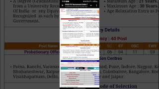 ECGC Probationary Officer PO Online Form 2024 आवेदन शुरू। clerk govtjobs eligiblecandidates [upl. by Akiwak679]