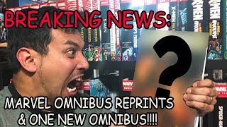 BREAKING NEWS Marvel Omnibus Reprints amp a New Marvel Omnibus [upl. by Ansley]