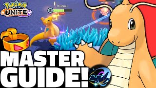 Pokémon Unite DRAGONITE Guide S Tier Master Dragonite Best Build Guide Held Items amp Moveset [upl. by Paske802]