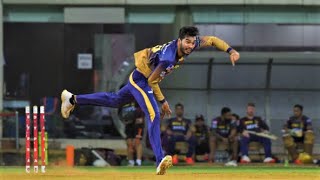 Venkatesh Iyer  Batting And Bowling  Kolkata Knight Riders Player  Practice Match [upl. by Enilehcim]