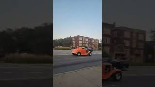 Ouellette Car Cruise Windsor Ontario 2024 [upl. by Frankie]