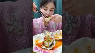 raw oyster asmr eating is delicious [upl. by Lavud]