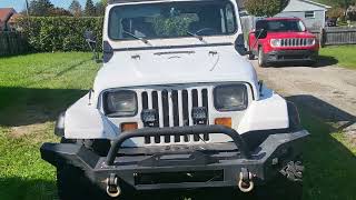 Jeep Wrangler YJ Daytime Footage [upl. by Akiv]