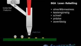 BGA REBALLING  Laser Reballing of BGAs  Factronix [upl. by Saoj]