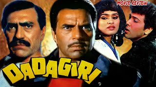 Dadagiri 1987 Hindi Action Movie Review  Dharmendra  Govinda  Amrish Puri  Padmini Kolhapure [upl. by Nayar]