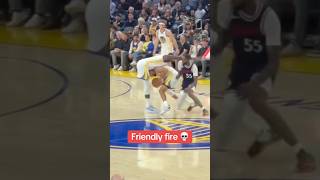 Just like they drew it up 🤣 via hbt94rIG shorts basketball nba funny warriors stephencurry [upl. by Alohcin201]