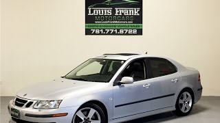 2006 SAAB 93 AERO Sedan Walkaround Presentation At Louis Frank Motorcars LLC in HD [upl. by Onstad663]