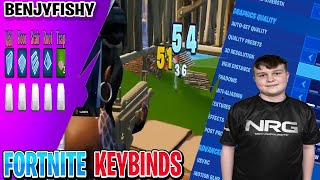 Benjyfishy Settings Fortnite Update 271  Full bindsetupsettings [upl. by Rubenstein]