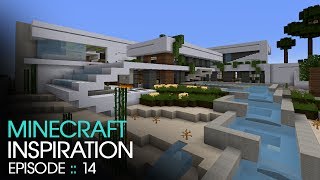 Minecraft  Modern Manor  Inspiration w Keralis [upl. by Coheman]