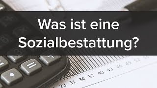 Sozialbestattung Kostenübernahme durch zuständiges Sozialamt [upl. by Ahsaeym]