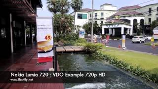 Nokia Lumia 720  VDO Example 720p HD [upl. by Odnumde]